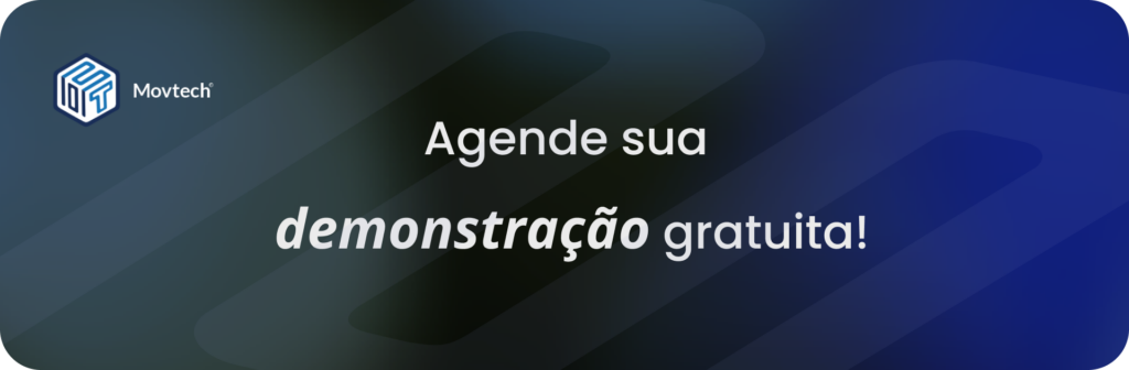 Banner clicável no blog de CFO para agendar demonstração gratuita com a Movtech.